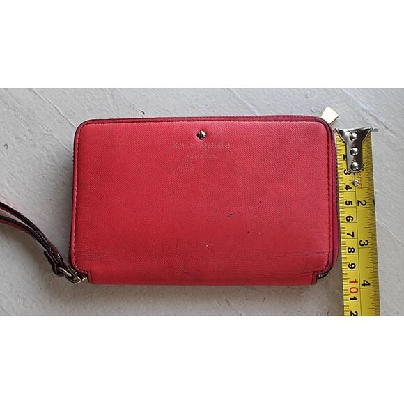 Bundle of 2 Kate Spade Wallets - Pre-Owned - Sunset Court Continental + ZIppy - Picture 11 of 14